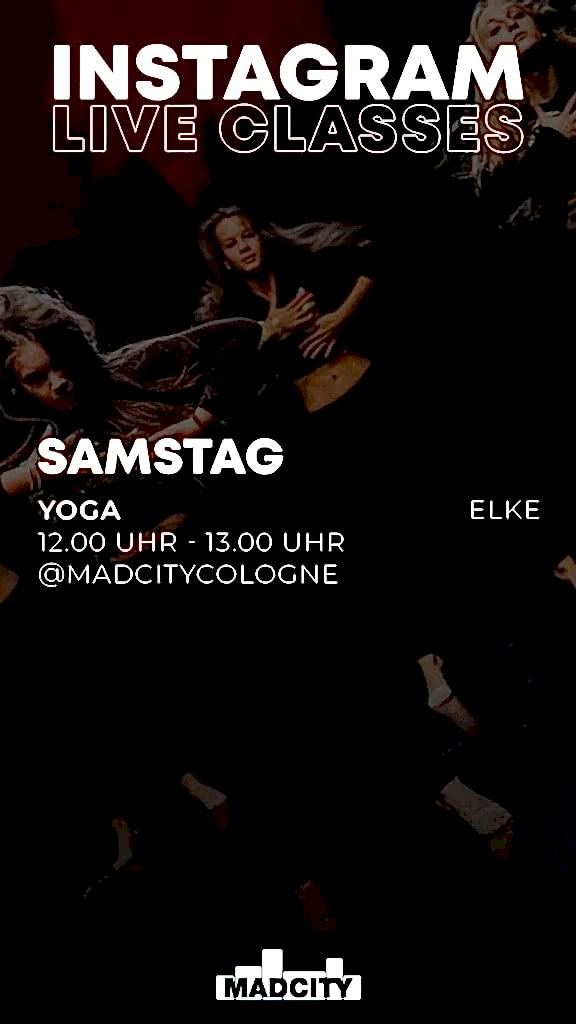 MADCITY - MadCity StundenplanIG Story SAMSTAG