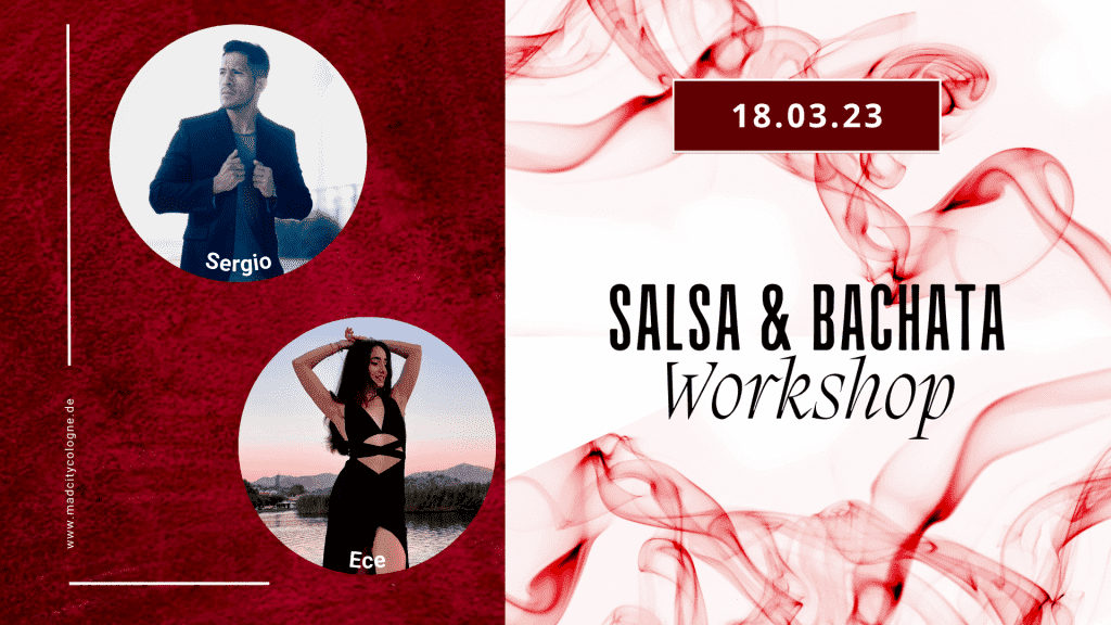 MADCITY - Bachata Salsa Workshop 2 madcity Facebook Event Titelbild